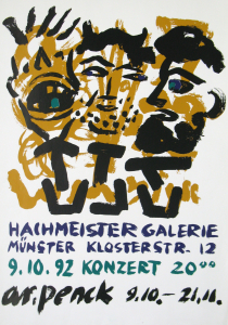 Penck, A.R. - 1992 - Galerie Hachmeister Münster