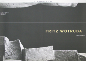 Wotruba, Fritz - 1992 - Kunsthalle Zug