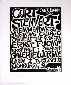 Stenvert, Curt - 1971 - Galerie Würthle Wien (LArt pour lHomme)