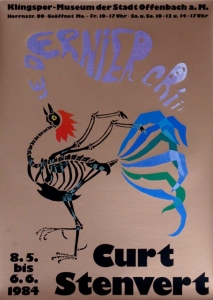 Stenvert, Curt - 1984 - Klingspor Museum Offenbach (Le dernier Criii)