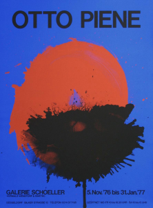 Piene, Otto - 1976 - Galerie Schoeller Düsseldorf