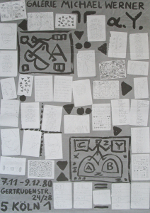 Penck, A.R. - 1980 - Galerie Werner Köln (Verwandlung eines DDR-Bürgers in einen BRD Bürger)