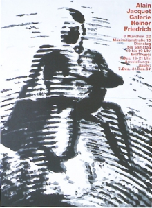 Jacquet, Alain - 1967 - Galerie Heiner Friedrich München