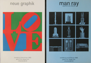 Indiana, Robert / Ray, Man - 1968 - Galerie Der Spiegel Köln (LOVE / Objets de mon affection)