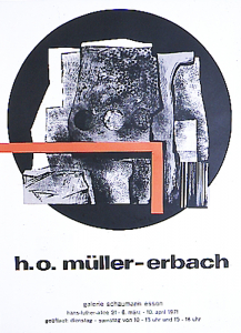 Müller-Erbach, Hans Otto - 1971 - Galerie Schaumann, Essen