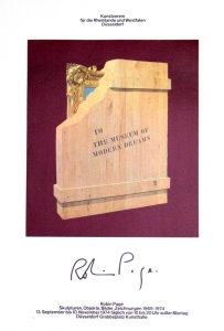 Page, Robin - 1974 - Kunsthalle Düsseldorf