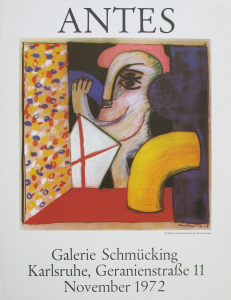 Antes, Horst - 1972 - Galerie Schmücking Karlsruhe