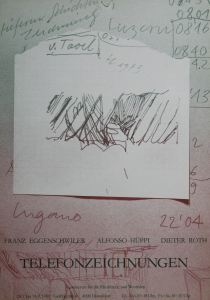 Eggenschwiler, Franz - 1980 - Kunstverein Düsseldorf (Telefonzeichnungen)