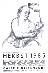 Kollwitz, Käthe - 1985 - Galerie Nierendorf Berlin