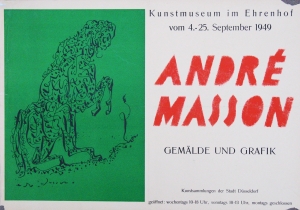 Masson, André - 1949 - Kunstmuseum Düsseldorf