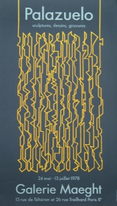 Palazuelo, Pablo - 1978 - Galerie Maeght Paris