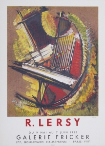 Lersy, Roger - 1958 - Galerie Fricker Paris