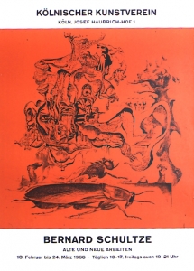 Schultze, Bernard - 1968 - Kölnischer Kunstverein