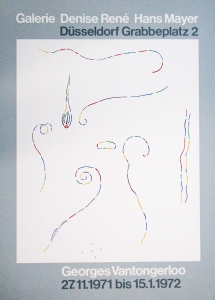 Vantongerloo, Georges - 1971 - Galerie Denise René Hans Mayer Düsseldorf