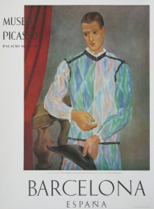 Picasso, Pablo - 1966 - Museo Picasso Palacio Aguilar Barcelona (Harlekin)