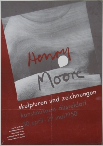 Moore, Henry - 1950 - Kunstmuseum Düsseldorf (Skulpturen und Zeichnungen)