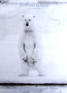 Runge, Stephan - 1985 - Kunstmuseum Bonn