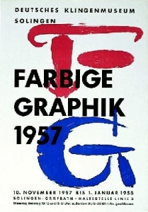 Anonym - 1957 - (Farbige Graphik) Deutsches Klingenmuseum Soling