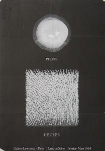 Piene, Otto / Uecker, Günter - 1964 - Galerie Lawrence Paris