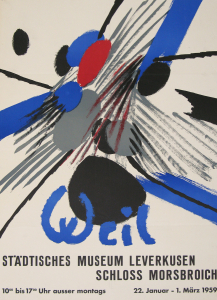 Weil, Ernst - 1959 - Museum Leverkusen Schloss Morsbroich