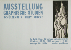 Stucke, Willy Maria - 1962 - Kurfürstliches Gärtnerhaus Bonn (Graphische Studien / Künstlerkreis Willy Stucke)