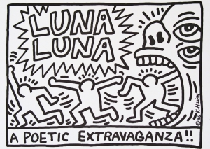 Haring, Keith - 1986 - Luna Luna