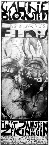 Janssen, Horst - 1970 - Galerie Brockstedt Hamburg