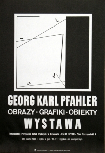 Pfahler, Georg Karl - 1989 - Palaz Stuki Krakau