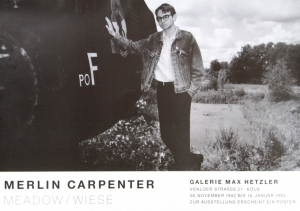 Carpenter, Merlin - 1992 - Galerie Hetzler