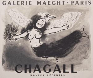 Chagall, Marc - 1950 - Galerie Maeght (Vogel-Frau)