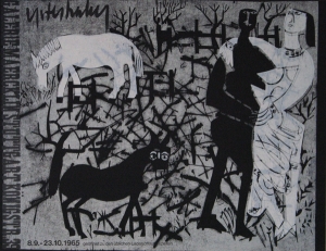 Grieshaber, HAP - 1965 - Galerie Maercklin Stuttgart Winterlandschaft