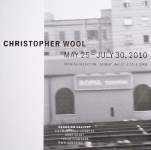 Wool, Christopher - 2010 - Gagosian Gallery Rome