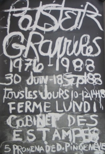 Steir, Pat - 1988 - Cabinet des Estampes Genf