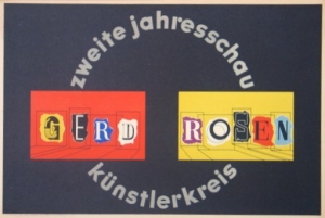 Kubicek, Juro - 1947 - Galerie Gerd Rosen (Zweite Jahresschau)