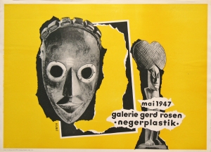 Kubicek, Juro - 1947 - Galerie Gerd Rosen (Negerplastik)