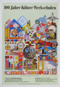 Paolozzi, Eduardo - 1979 - Kölnischer Kunstverein (100 Jahre Kölner Werkschulen / Color-Theory Experiment)