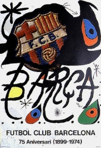 Miró, Joan - 1974 - Futbol Club Barcelona (Barca)
