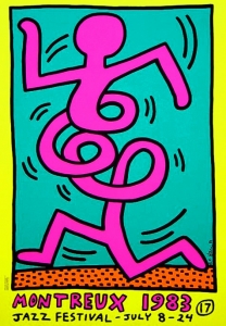 Haring, Keith - 1983 - Jazz Festival Montreux