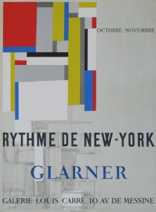 Glarner, Fritz - 1955 - Galerie Louis Carré Paris (Rhythme de New York)