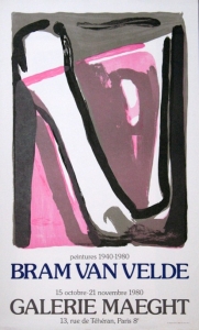 Velde, Bram van - 1980 - Galerie Maeght Paris