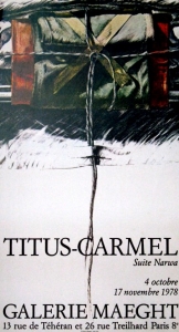 Titus-Carmel, Gerard - 1978 - Galerie Maeght