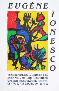 Ionesco, Eugène - 1985 - Galerie Hergeröder Bielefeld