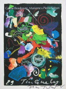 Tinguely, Jean - 1989 - Galerie Beaubourg Paris