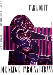 Grieshaber, HAP - 1975 - Stuttgart (Carmina Burana)