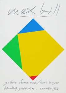 Bill, Max - 1982 - Galerie Denise René Hans Mayer