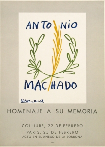 Picasso, Pablo - 1959 - Collioure und Paris (Antonio Machado)