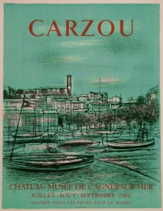 Carzou, Jean - 1960 - Chateau Musée de Cagnes sur Mer