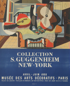 Picasso, Pablo - 1958 - Musée des Arts Décoratifs Paris (Collection S. Guggenheim New York / Mandoline und Gitarre)
