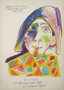 Picasso, Pablo - 1971 - (Dessins récentes) Galerie Louise Leiris Paris