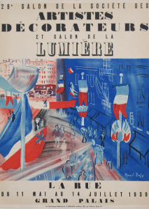 Dufy, Raoul - 1939 - Grand Palais Paris (La Rue - Pavoisée à la Bannière Américaine)